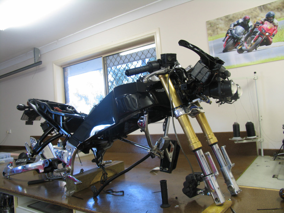 Buell front forks and frame