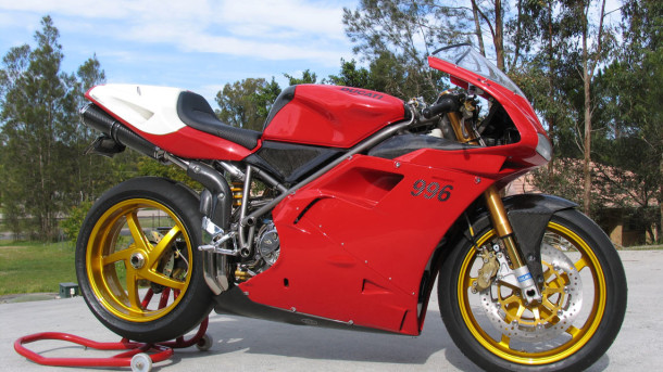 custom rebuilt ducati 996