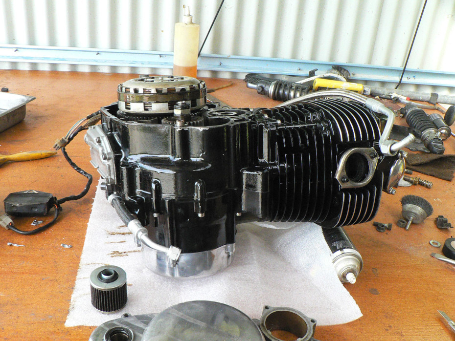 engine in parts