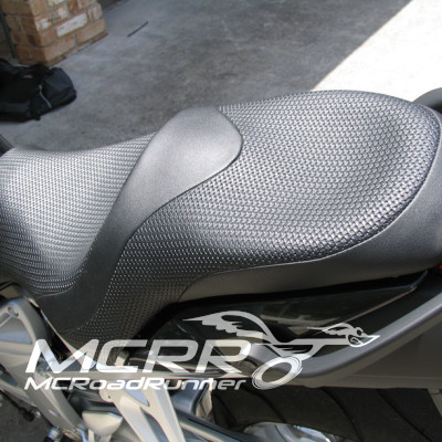 handcrafted bmw k1200r black leather seat