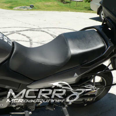 suzuki vstrom custom seat finished