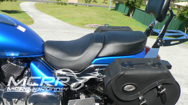 suzuki boulevard hand crafted seat