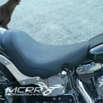 harley davidson custom seat leather