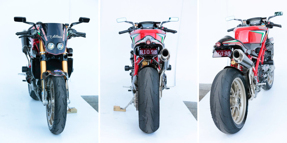 3 images custom Ducati 1098