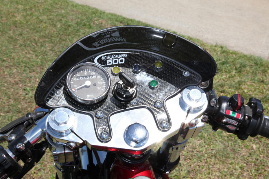 SR500 custom dash